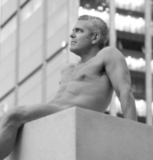 Andy Cohen Looks Absolutely Ripped in a Nude Photo Shoot