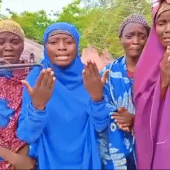 Kidnapped Nigerian Female Students Cry For Help, Lament Spending 174 Days In Forest With Terrorists As Abductors Vow To Marry Them Off Within One Week 