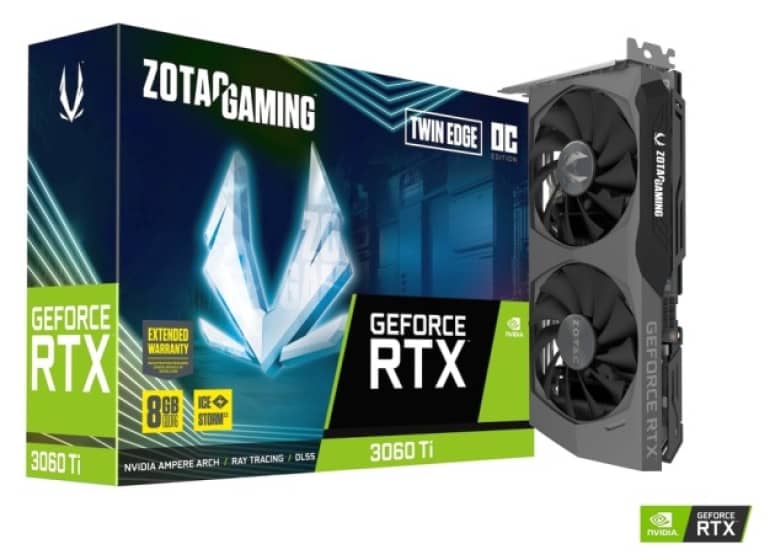 Zotac Gaming GeForce RTX 3060 Ti Twin Edge OC LHR 8GB now 29% off on Amazon