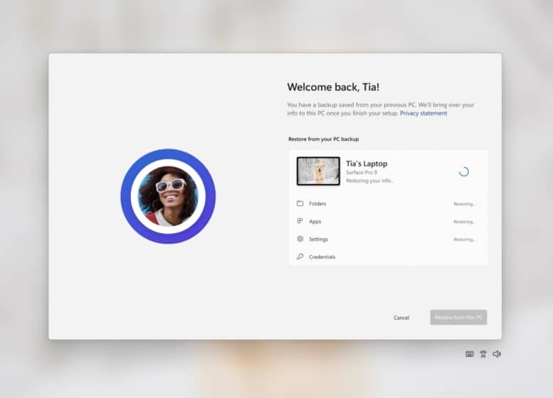  Microsoft has released a Windows 11 Backup app with macOS Time Machine leanings