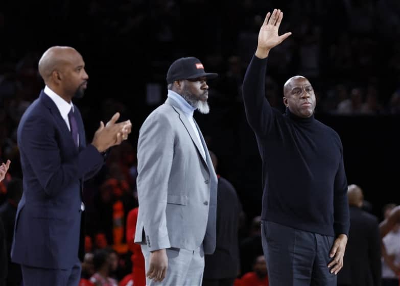 Rejoicing in $10.4 Billion Worth Triumph, Owner Magic Johnson Pays Regard to ‘Backstage Aid’ Amid Blessed Weekend