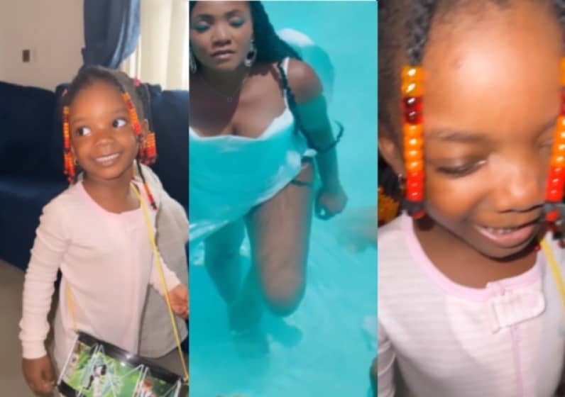  “She is just like her mother– Deja, Simi’s 3-year-old daughter wins singing challenge with melodious voice