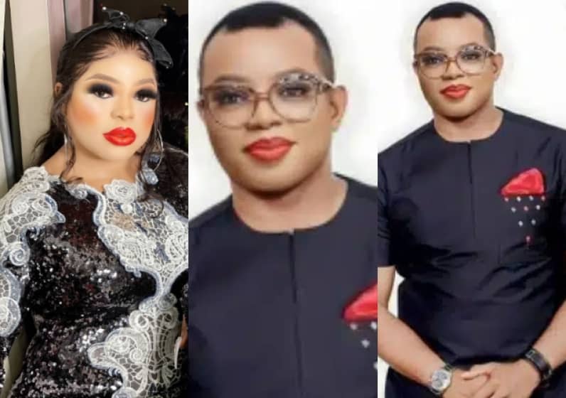  “The male Bob is better” – Viral photo of Bobrisky dressed as a man stirs reactions