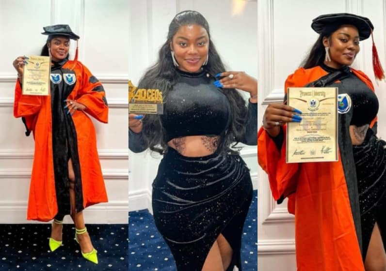  Skit maker Ashmusy bags Honorary Doctorate degree from US varsity [Photos]