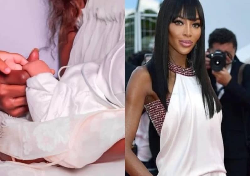  53-year-old British supermodel, Naomi Campbell welcomes second child