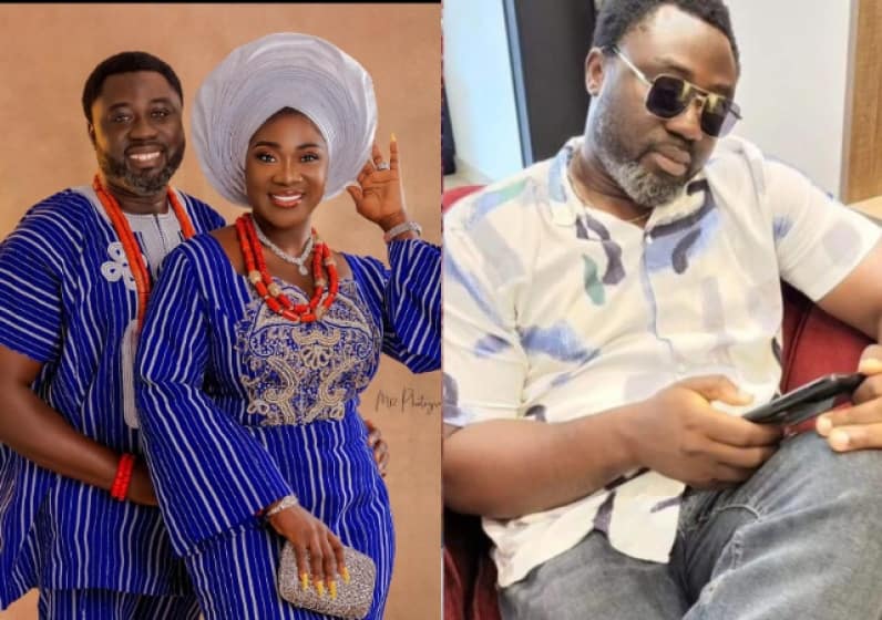  Mercy Johnson shows off her husband as he resumes office