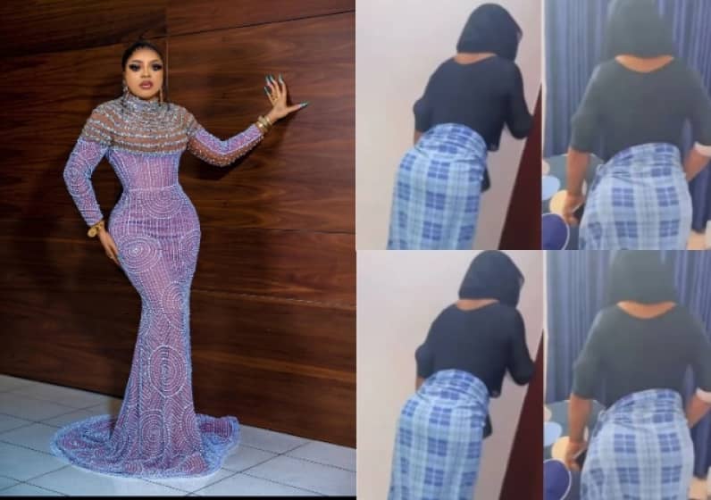  Bobrisky Causes Commotion Online as He Finally Shows Off the End Product of His Surgery [Video]