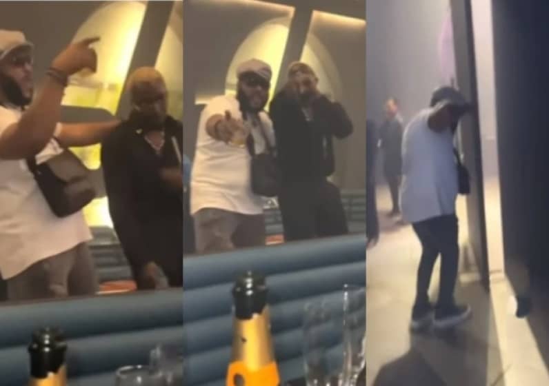  Nigerian Woman Takes Her Father To A Nightclub, Films Him Partying Hard