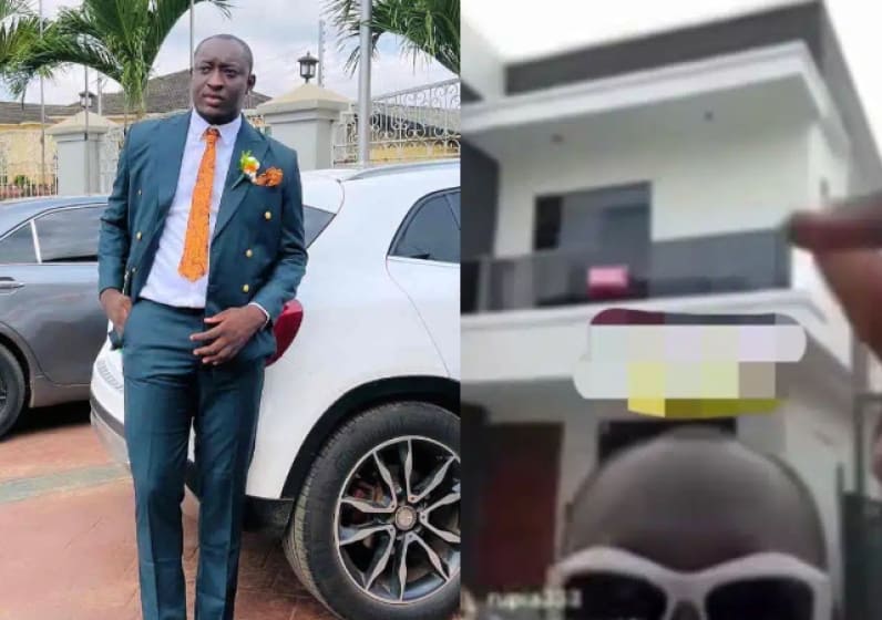  “Youngest CEO, I don buy house” – Carter Efe shows off his newly acquired home