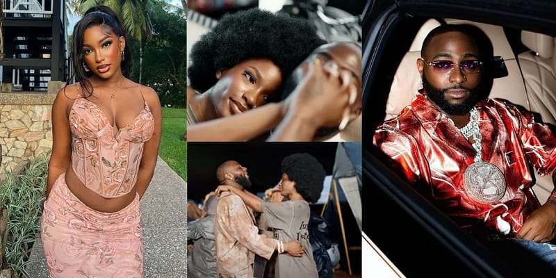 “No go carry belle for OBO” – Fans warn beautiful model featured in Davido’s new music video (watch)