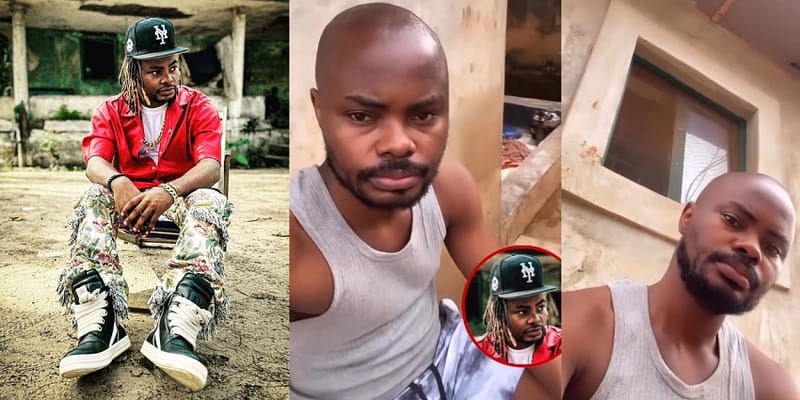 “He doesn’t look good at all” – Netizens react as Oladips shares proof of life video following dǝath stunt