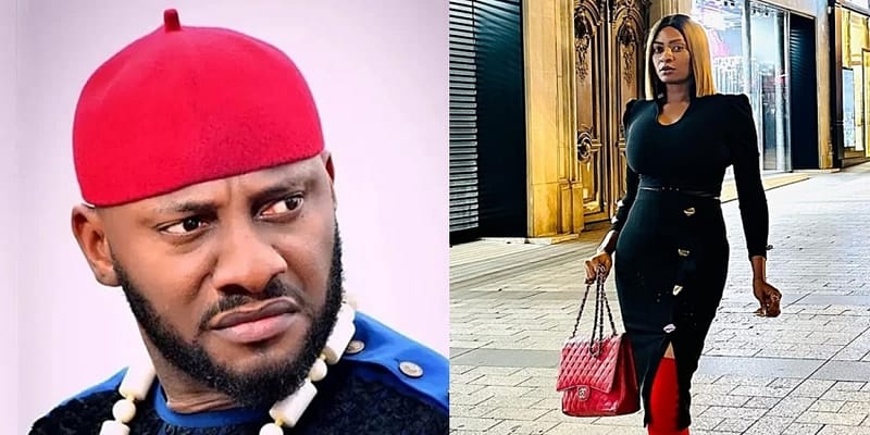 “You had time to do brǝast enlargement surgery and tummy tuck without my consent” – Yul Edochie knocks May for saying 2023 was her worst year