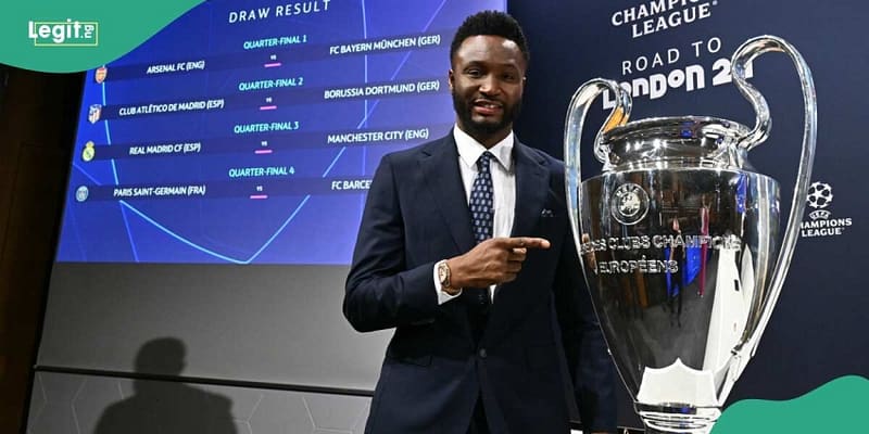 See club Mikel Obi predicted to get to UEFA champions league final in Wembley