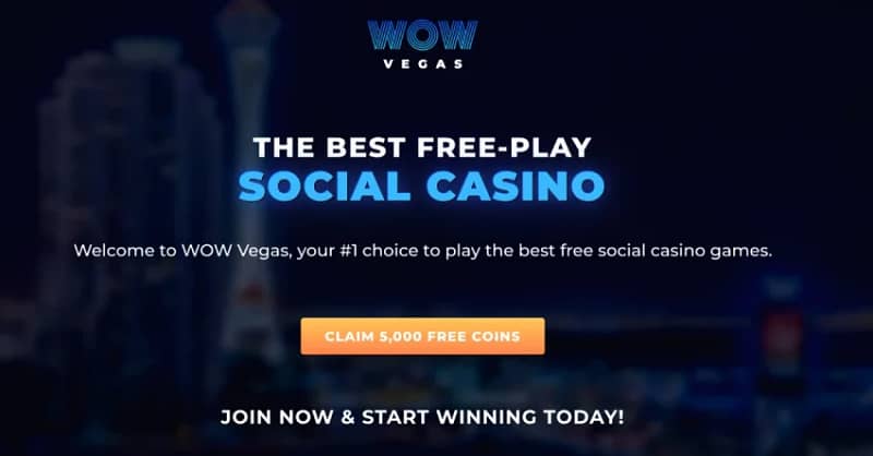 Top Games & Slots at Wow Vegas Casino: Enjoy Free Sweeps Cash & Coins