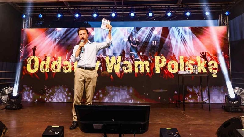 Polish far-right party jostles for third-place powerbroker role