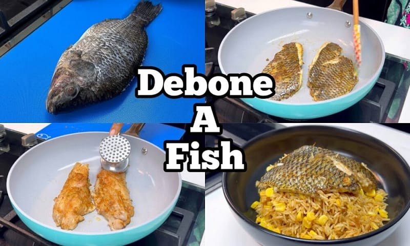 Diary Of A Kitchen Lover Shares How To Cleanly Debone A Fish | Watch
