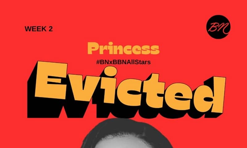 #BNxBBNAllStars: Princess Has Been Evicted from the House