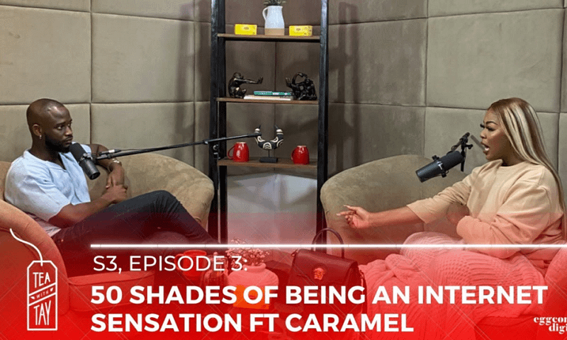 Caramel takes Taymesan through Her Journey as a Content Creator on “Tea With Tay”