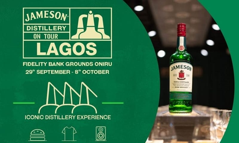 Lagos Gets a Taste of Ireland Whiskey as Jameson Distillery Tour (JDOT) Arrives in Style