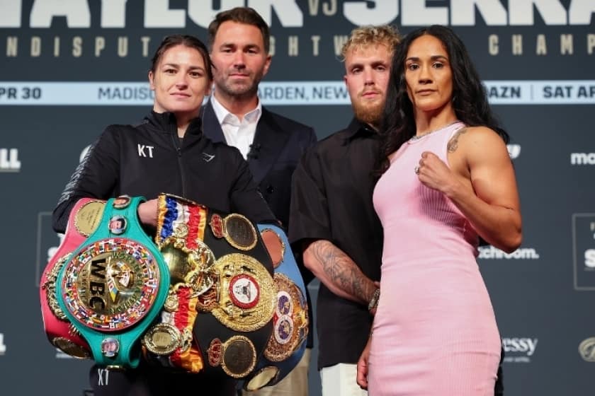 Amanda Serrano comments on ‘true fighter’ Katie Taylor’s first career defeat