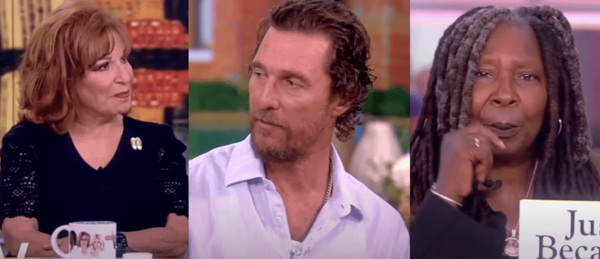 Whoopi Goldberg Saves The View After Matthew McConaughey and Joy Behar’s ‘Awkward’ Exchange