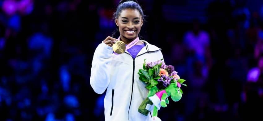  Simone Biles Just Became the Greatest Gymnast of All Time, but Her Broader Legacy Is the Lesson in Vulnerability, Perspective, and Courage