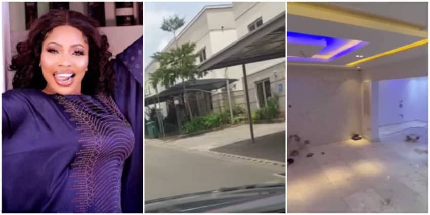  Nollywood actress Doris Ogala celebrates her new mansion in Abuja (video)