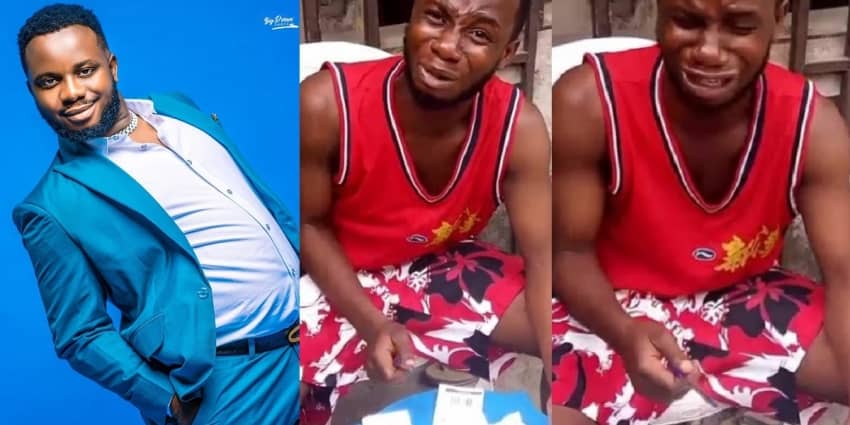  “Where all these muscles come enter ?” – Fans react to throwback video of comedian, Sabinus (Watch)