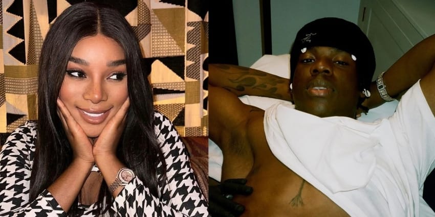  “I’m dying for him, he’s hot” – Davido’s alleged pregnant side chick, Ivanny Bay gushes over Rema (Video)