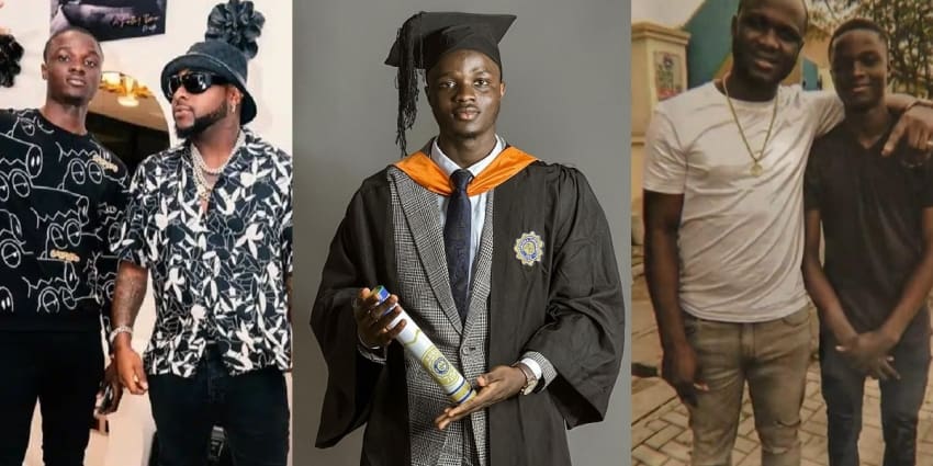  Davido’s adopted son, Malik graduates with BSc degree from university