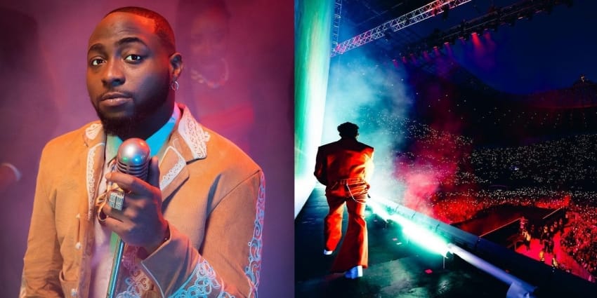  Davido replies troll who questioned when he plans to sell out an 80,000 capacity stadium like Wizkid