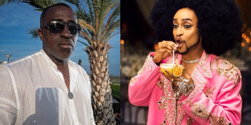  Frank Edoho gives hilarious response to Denrele after he asked for his daughter’s hand in marriage (video)