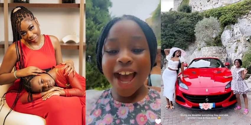 “They wanted to maltreat her to pun!sh me so I said watch this” – Davido’s babymama, Sophia Momodu says as she takes daughter on vacation to France (video)