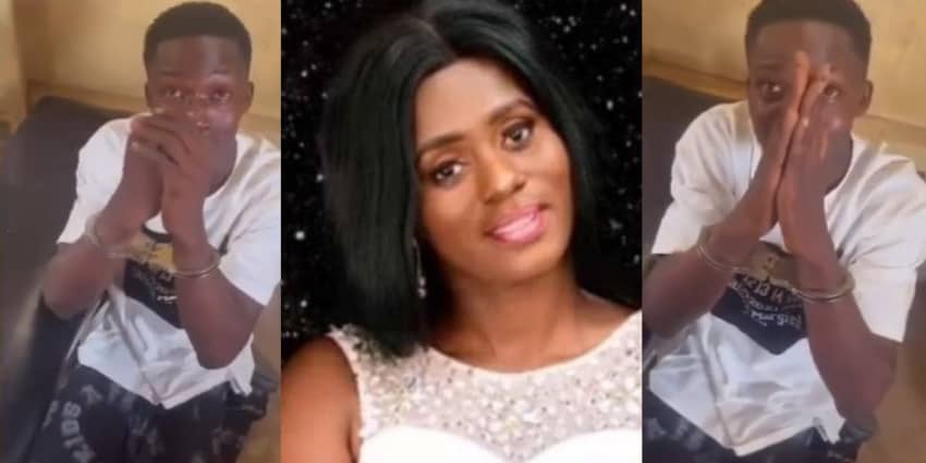  22-year-old houseboy arrested for stabb!ng his boss to dǝath, flees with her car a month after being employed (video)