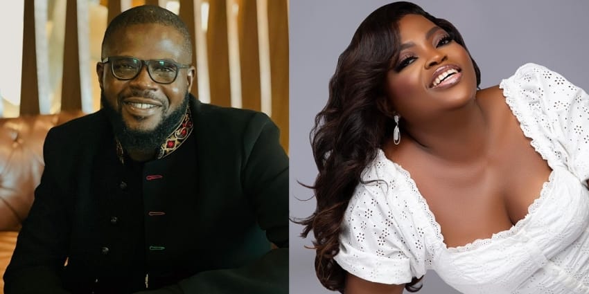  “Una don reconcile?” — Fans react as JJC Skillz unveils new project with Funke Akindele