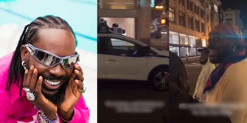  “American wonder!” – Singer Adekunle Gold expresses shock after seeing a self-driving car in San Francisco (video)