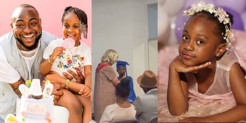 Davido’s second daughter, Hailey reveals she wants to be a basketballer in the future (video)