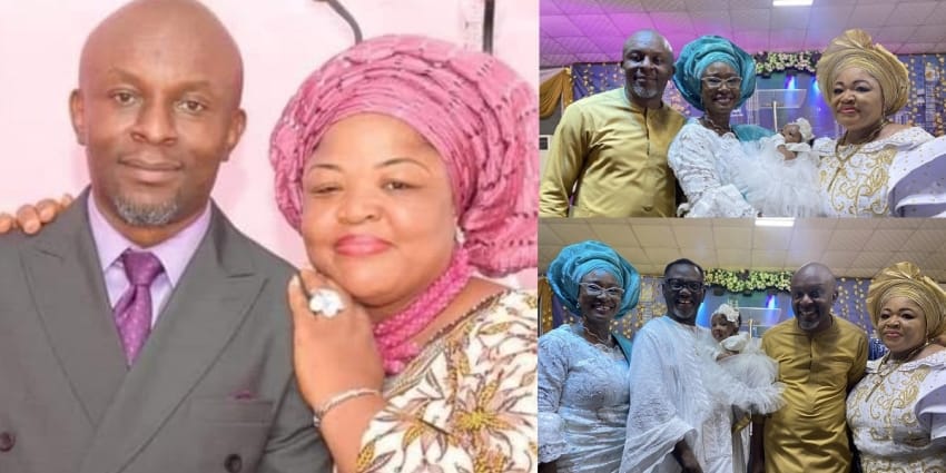 Nigerian pastor and his wife welcome first child after 20 years of waiting