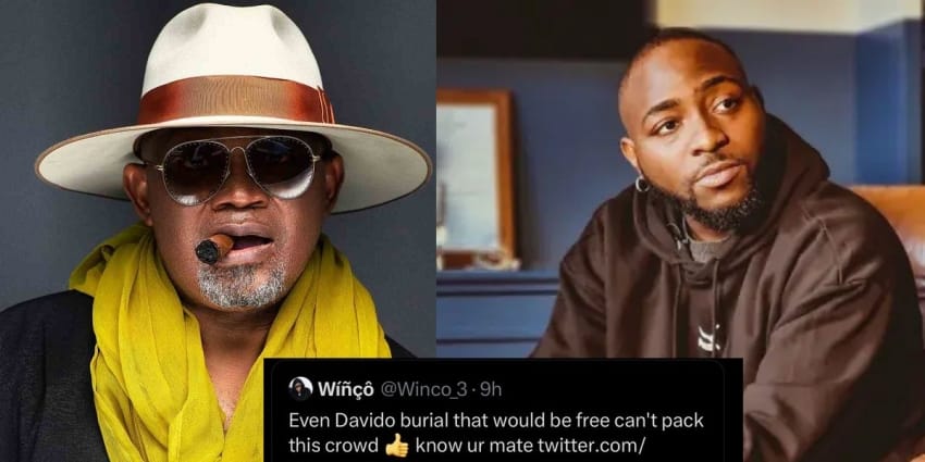 Man who wished Davido dəath reacts after talent manager, Paul O placed N5 million bounty on him
