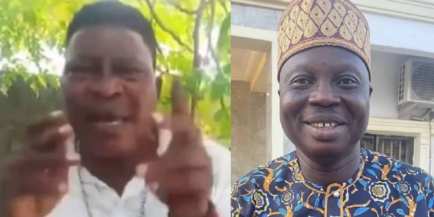 “I’m not your mate, you were in secondary school when I started acting” – Veteran actor, Pariolodo calls out Mr Latin (Video)