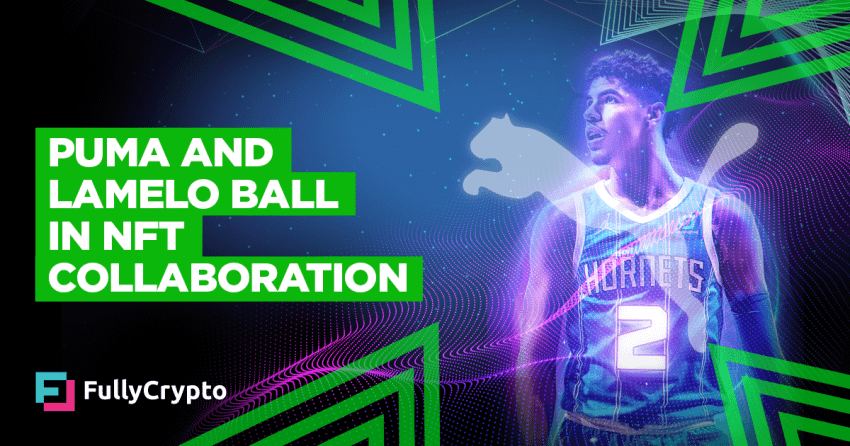  Puma Announces NFT Collaboration with NBA Star LaMelo Ball
