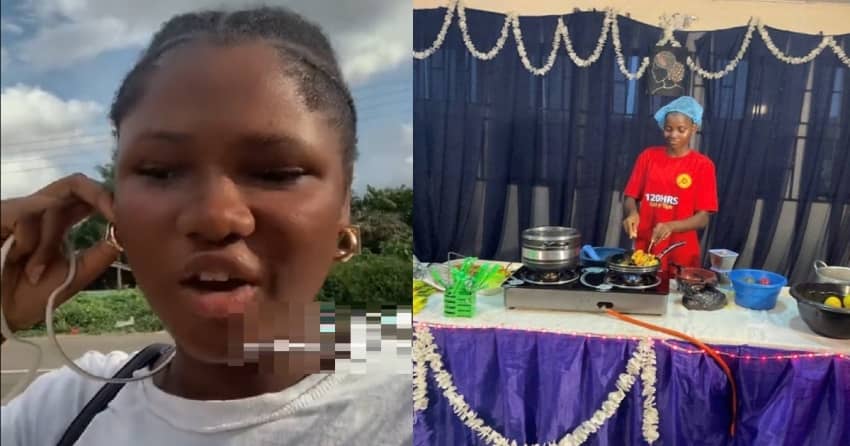  Lady calls out Chef Dammy for allegedly charging N1K for food (Video)