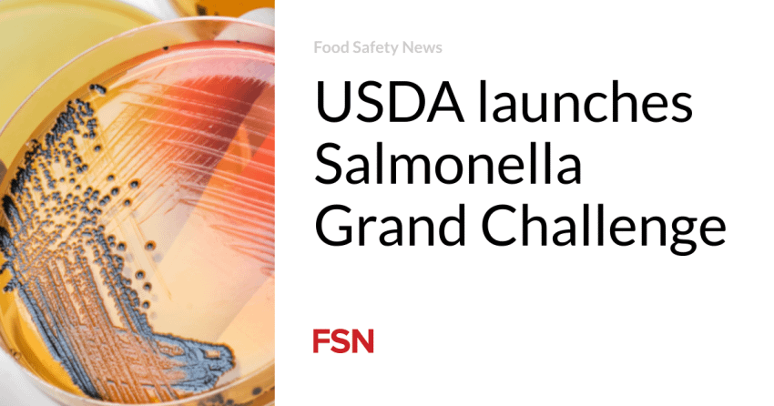  USDA launches Salmonella Grand Challenge