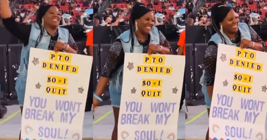  Die-hard Beyonce fan quits her job to attend the singer’s concert (video)