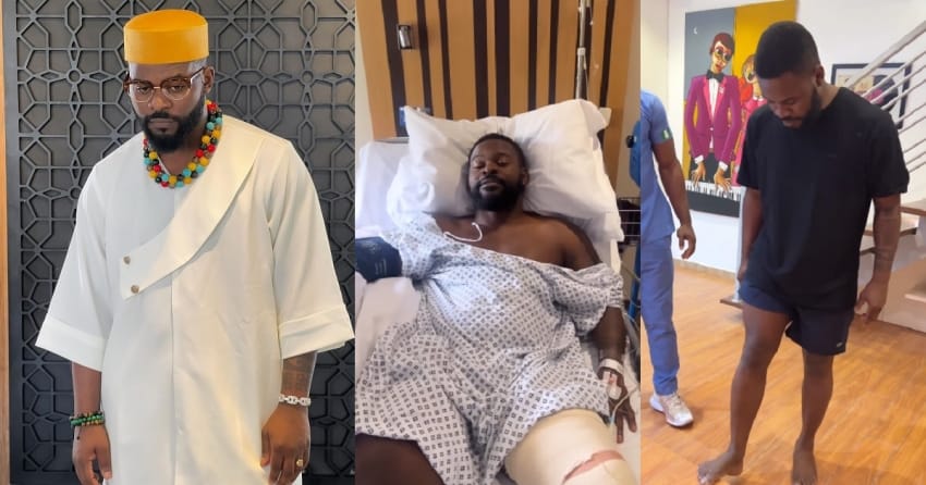  “I have been in a lot of pain” – Singer, Falz speaks up after surgery