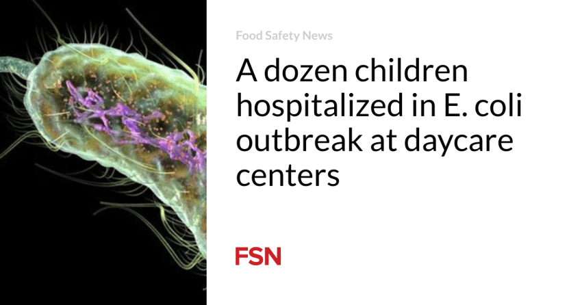  A dozen children hospitalized in E. coli outbreak at daycare centers
