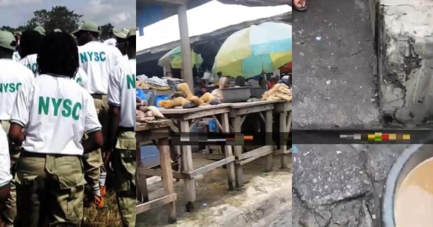  NYSC allegedly assigns lady to local abattoir for her one-year service after 4 years in the university (video)