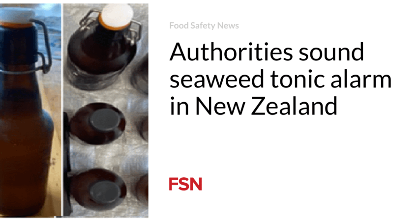  Authorities sound seaweed tonic alarm in New Zealand