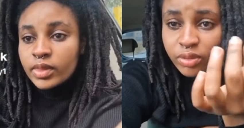  “Anniversary plans ruined” – Lady cries bitterly as her UK Visa to visit boyfriend gets denied (Video)