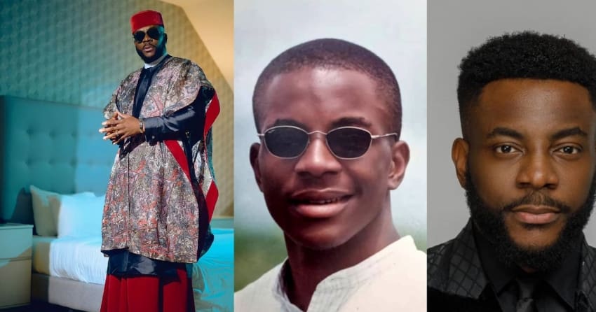  “Money good ooo” – Netizens react to ‘before and now’ pictures of Ebuka